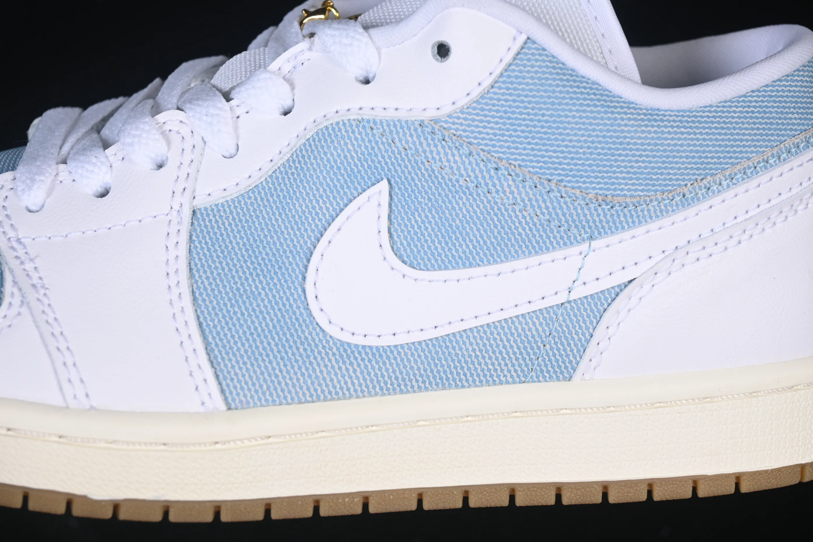 All categories Air Jordan Jordan series basketball shoes Air Jordan 1 Low G version pure original Air Jordan 1 Low Denim "Worn Blue" denim low-top retro culture basketball shoes HQ2004-400
